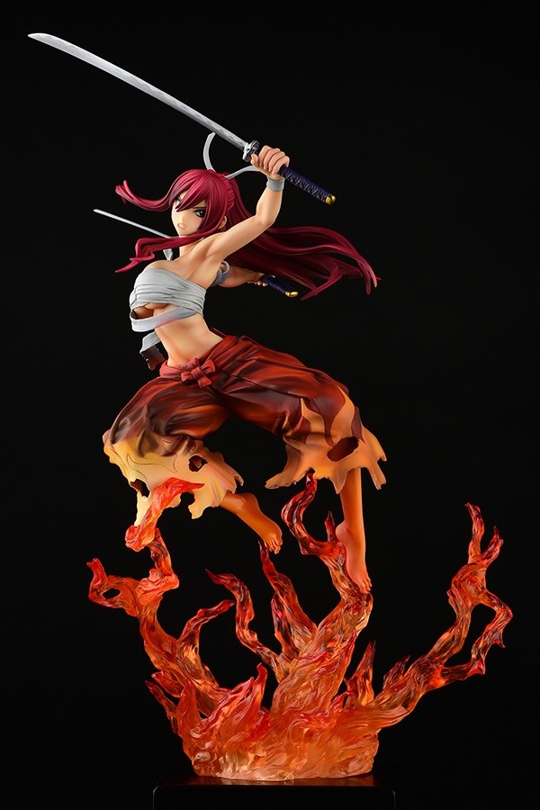 Erza Scarlet (Samurai Light Flame Manjo Rouge), Fairy Tail, Orca Toys, Pre-Painted, 1/6, 4560321854424